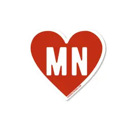 MN Heart Sticker