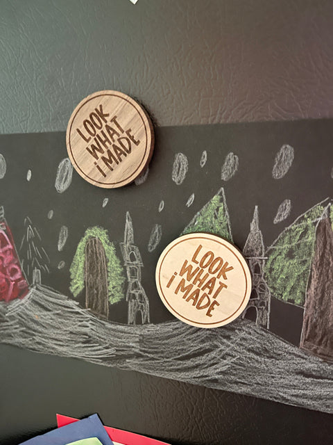 Look What I Made Round Magnets
