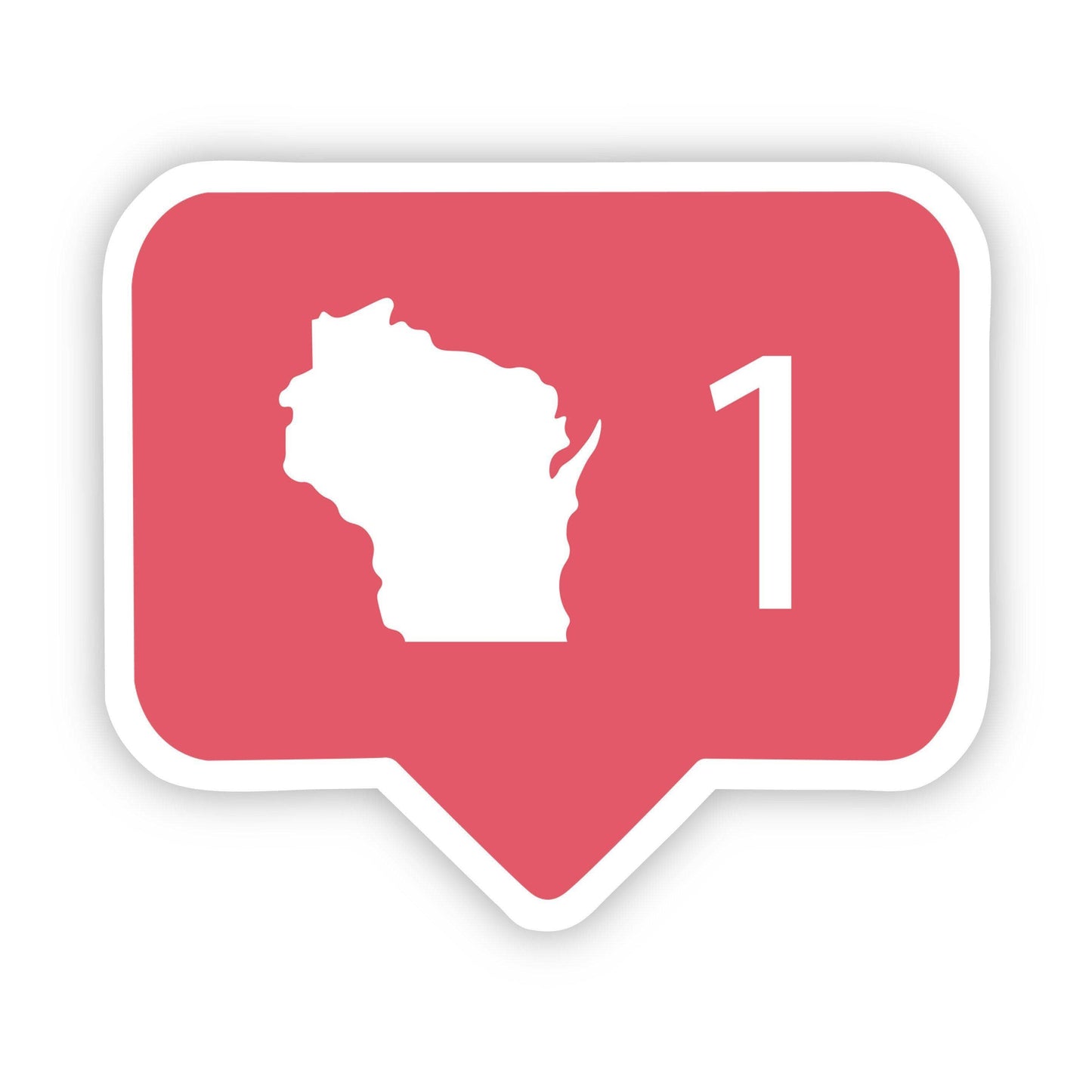 Wisconsin Social Media Comment Sticker