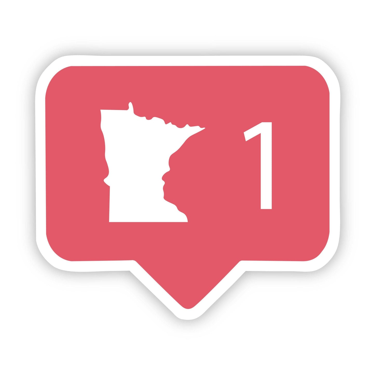 Minnesota Social Media Comment Sticker