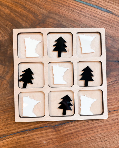 Minnesota Tic Tac Toe Board