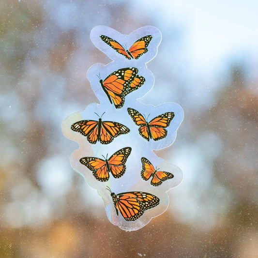 Butterflies Sun Catcher Window Decal