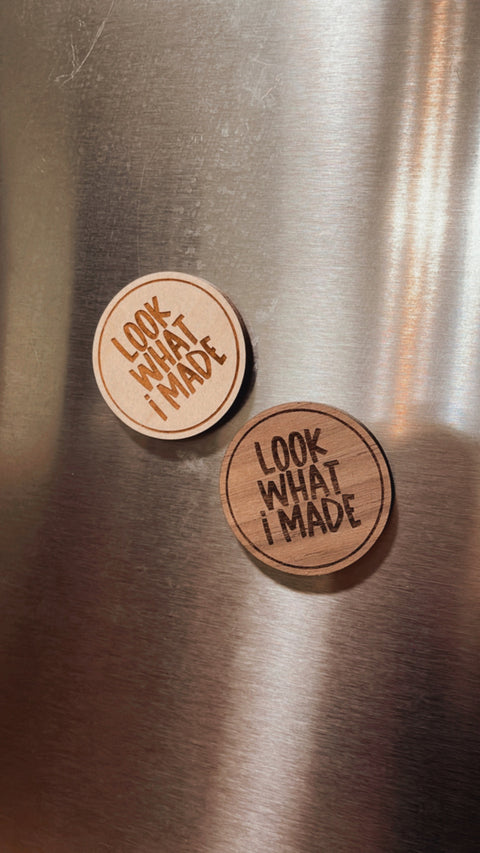 Look What I Made Round Magnets