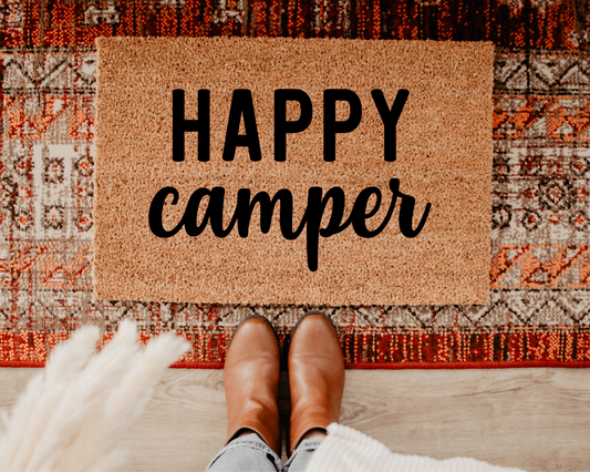 Happy Camper Doormat