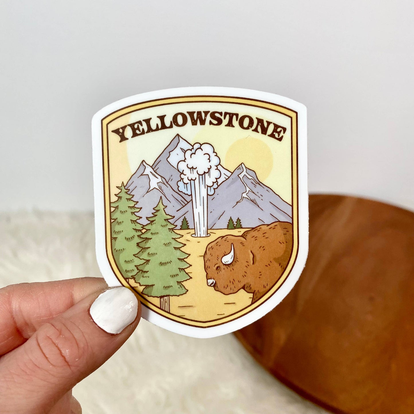Yellowstone Nature Sticker