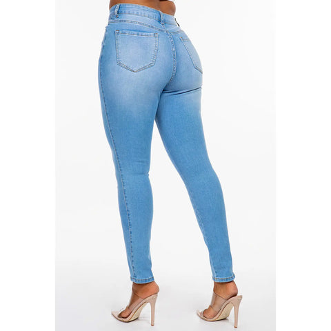 Classic High Waist Skinny Jeans