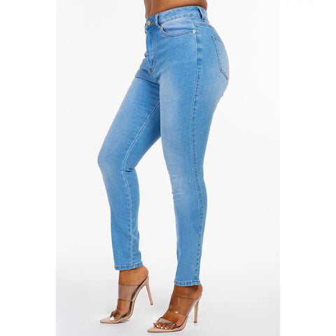 Classic High Waist Skinny Jeans