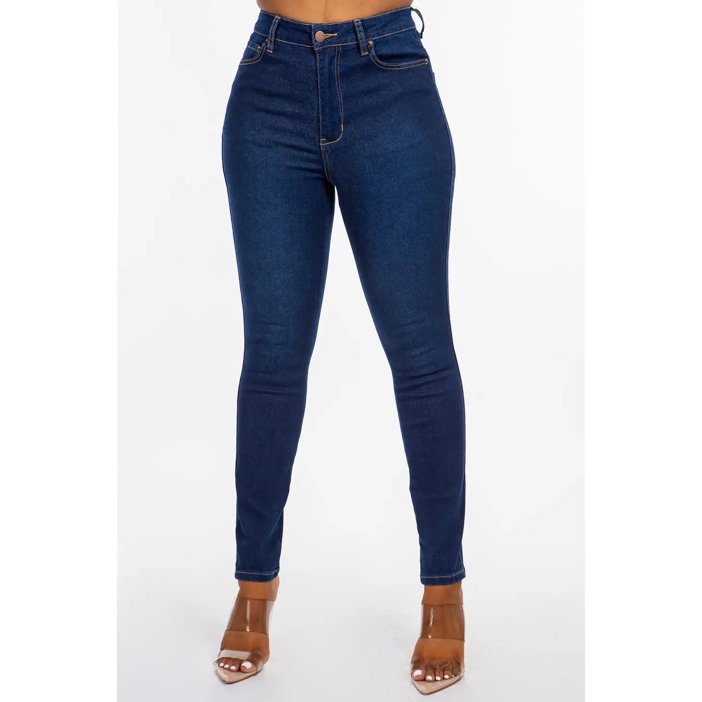 Classic High Waist Skinny Jeans