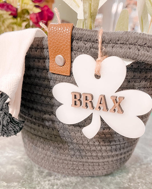 Shamrock Name Tags