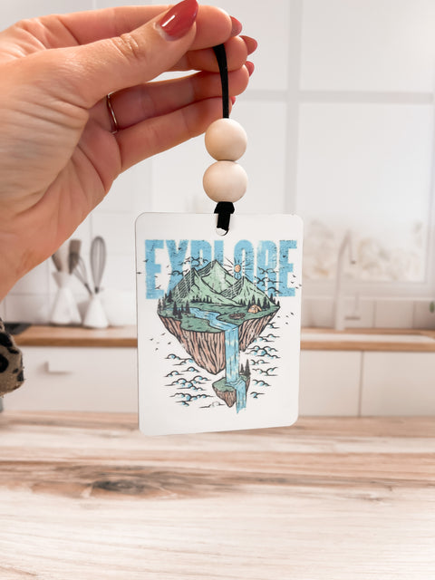 Explore Car Charm