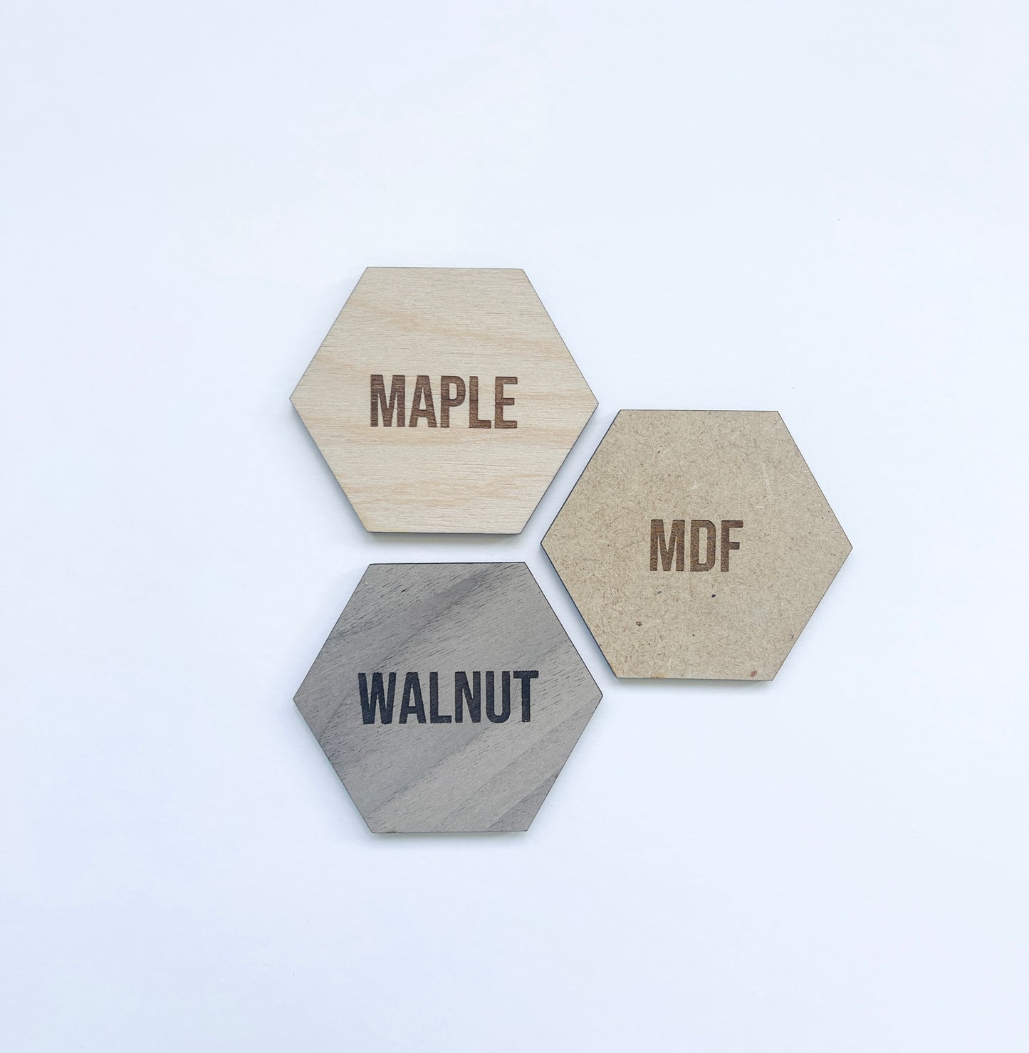 New Home Flexible Wooden Bottle Tag
