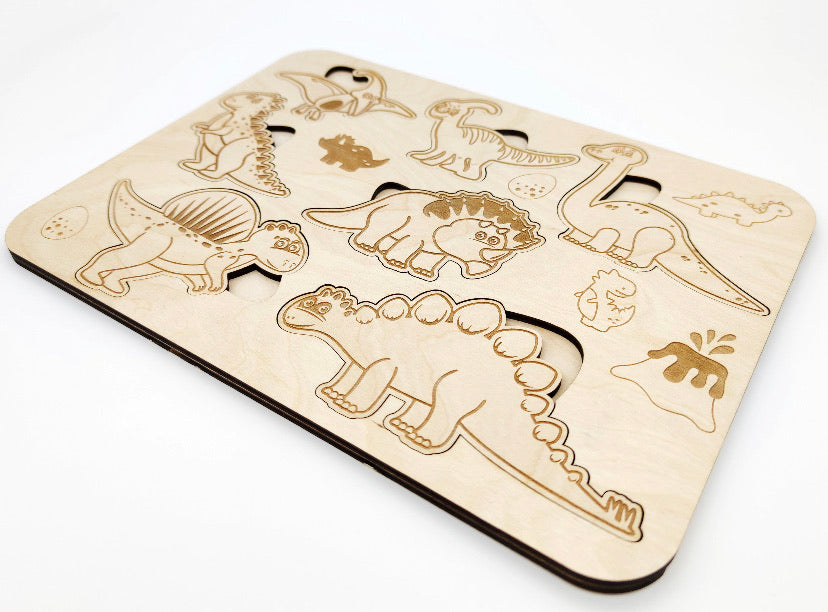 Dinosaur Puzzle | Kids Handmade Dinosaur Puzzle