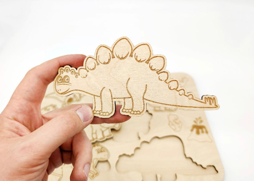 Dinosaur Puzzle | Kids Handmade Dinosaur Puzzle