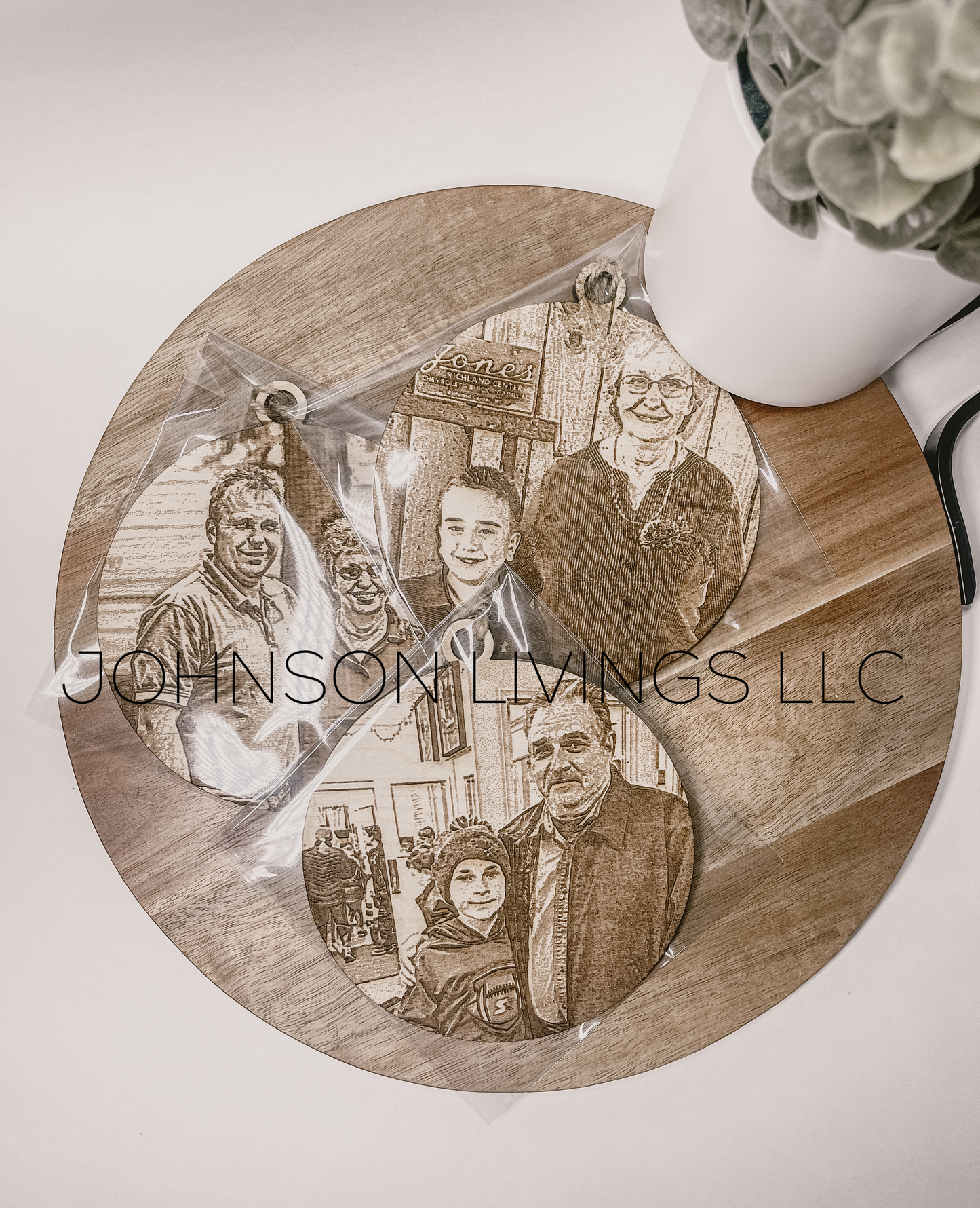 Photo Engraved Ornament