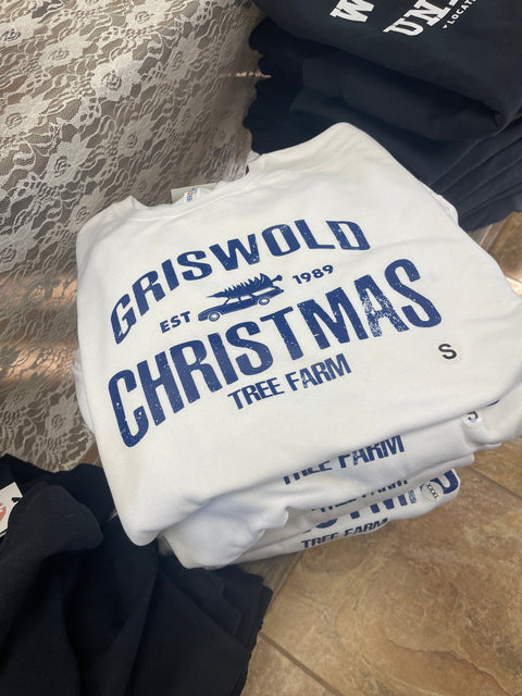 Griswold Christmas Tree Farm Crewneck