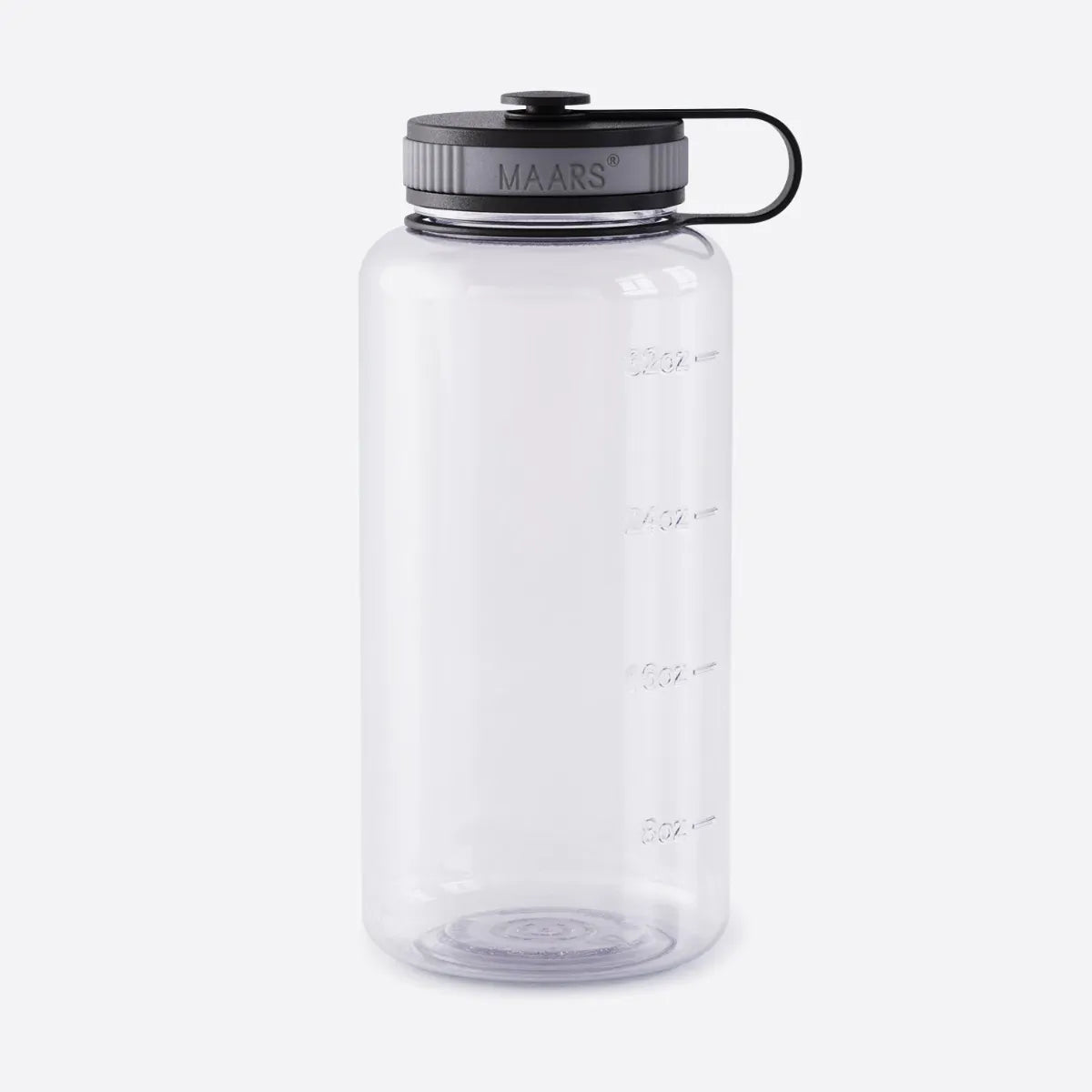 Water bottle with clearance big mouth