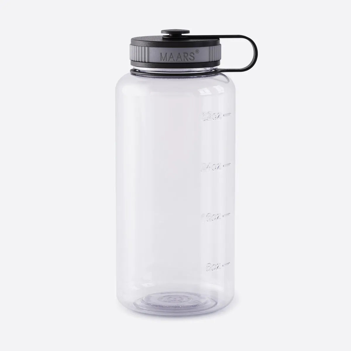 34 oz Clear Pet Plastic Water Bottles - Clear 28 mm